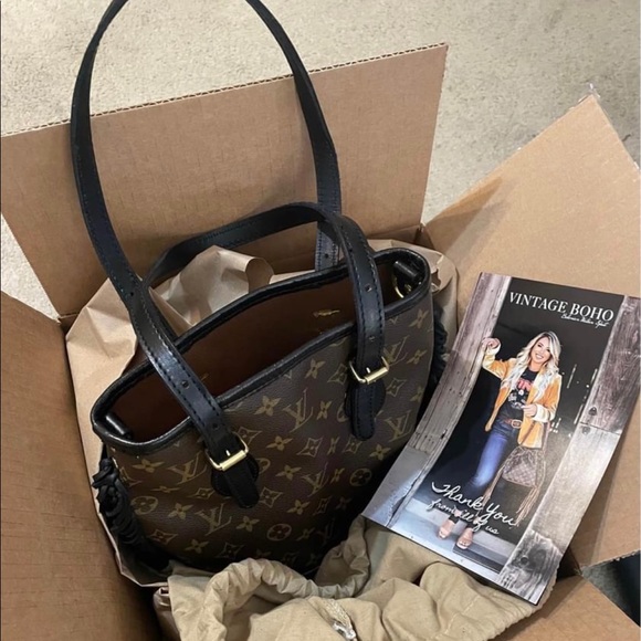 NEW!- Vintage Boho LV Petit French Tote- - Picture 3 of 10